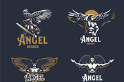 Angel man, a Person Illustration by Masterlevsha (Thumbnail 2 of 3)