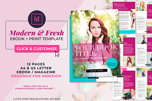 Magazine / eBook Template InDesign