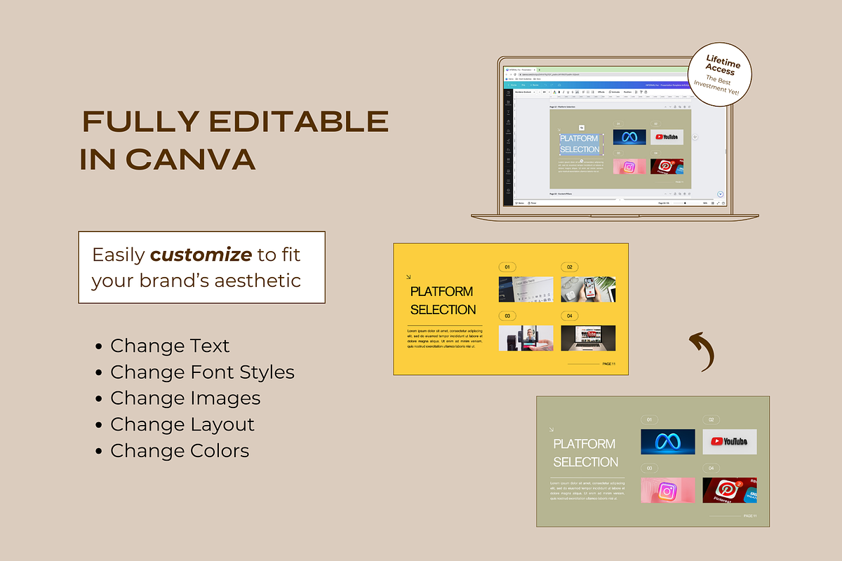 Fes | Social Strategy Presentation, a Presentation Template by Artfullyours (Photo 7 of 7)