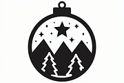 Christmas Ornament Design Bundle, a Graphic by balal (Thumbnail 8 of 16)