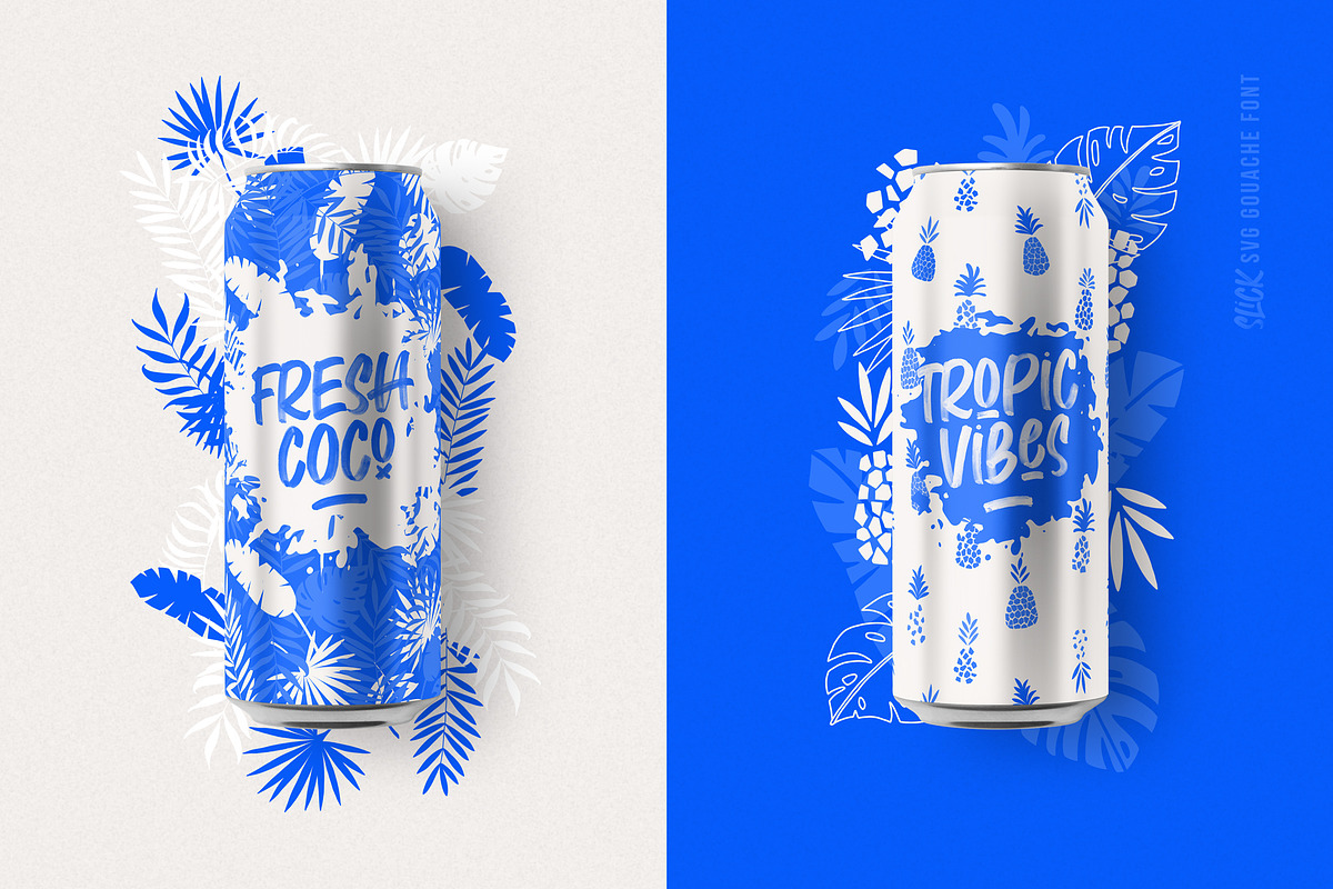 Slick SVG Brush Font + Extras, a Handwritten Font by The Paper Town (Photo 12 of 14)
