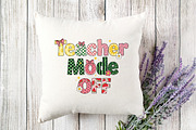 Funny Teacher Mode off Summer PNG, an Illustration by Designking (Thumbnail 2 of 4)