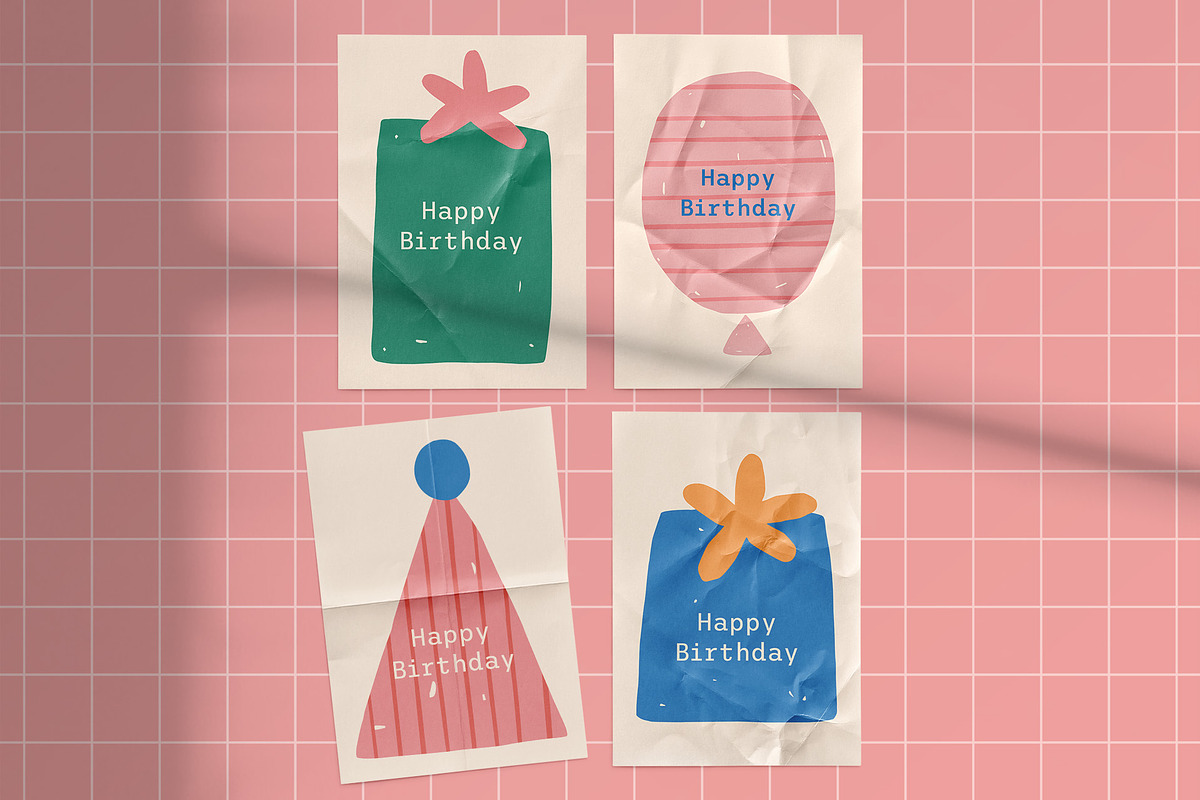 Congrats - Greeting Cards Collection, a Graphic by Bakulina Art (Photo 7 of 17)