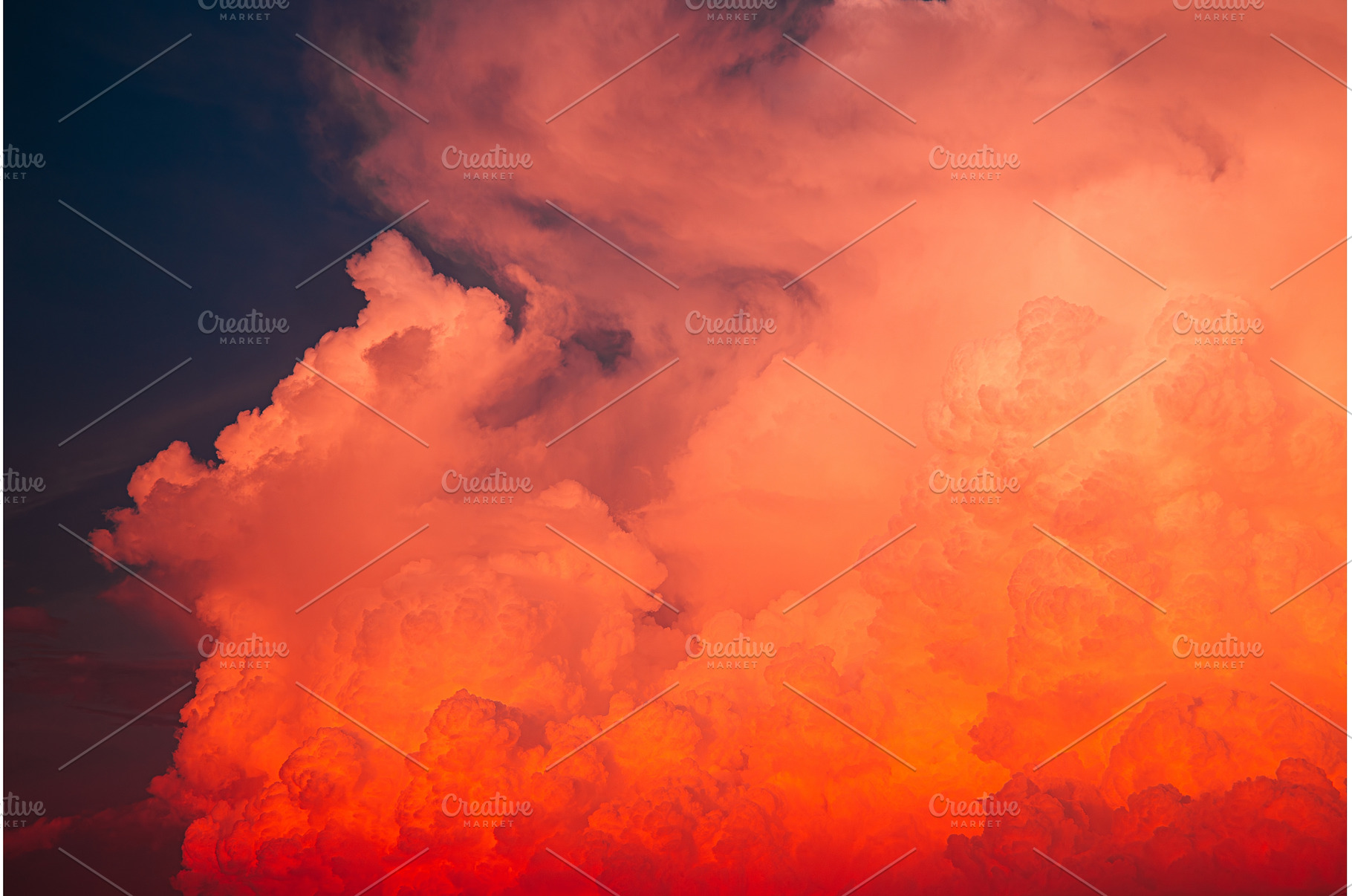 Radiant Clouds Illuminated by Rich, a Nature Photo by Our Amazing World