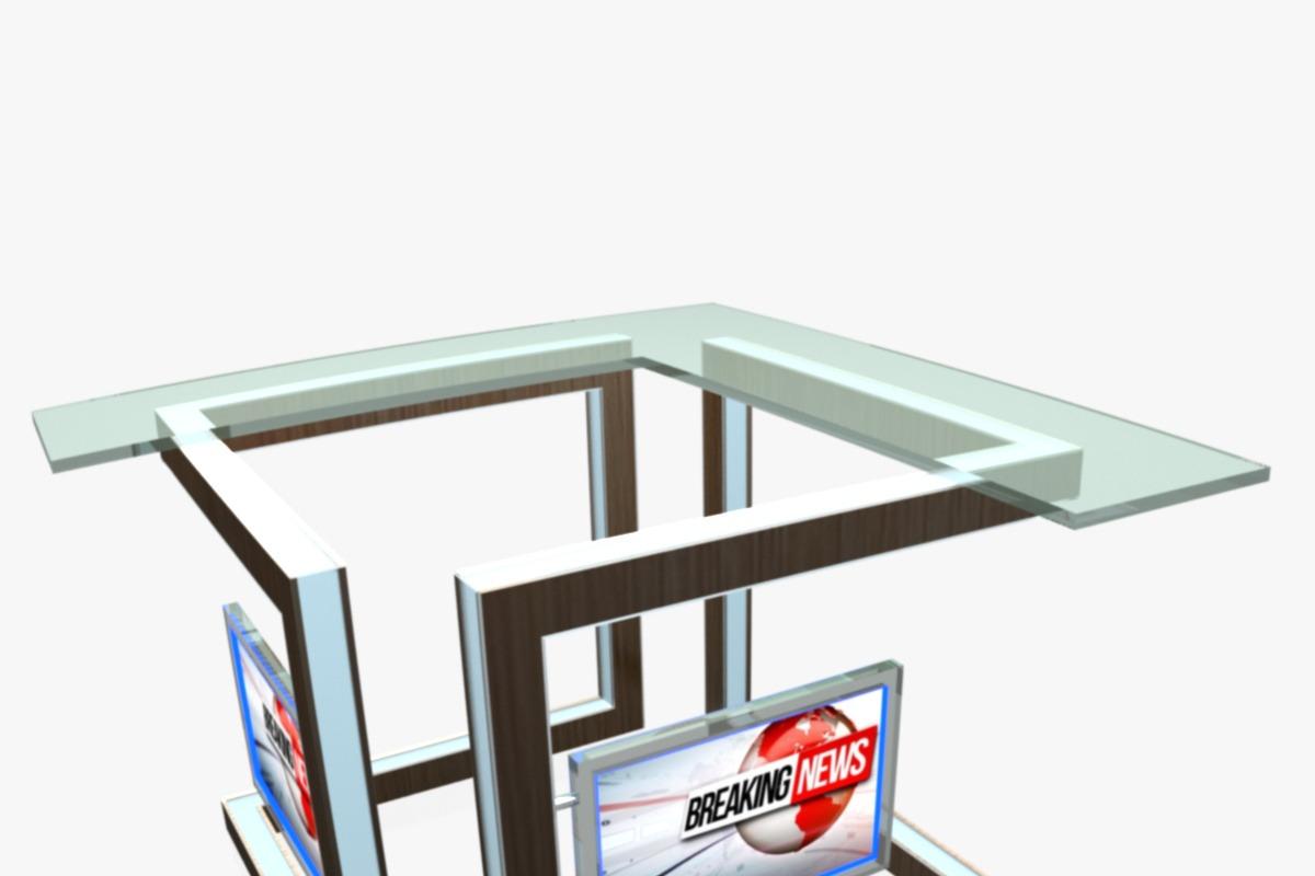 TV Studio Desk Collection (12 PCS), a Furniture 3D Model by akerStudio (Photo 51 of 153)