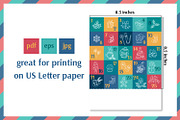 Christmas Advent Calendar Vector, a Card Template by AnnaViolet_store (Thumbnail 3 of 12)