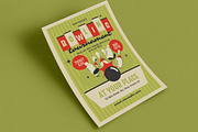Retro Bowling Tournament Flyer, a Flyer Template by Guuver (Thumbnail 3 of 3)