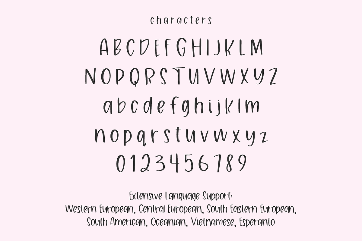 Pawley Sans | Handwriting Font, a Handwritten Font by Beck McCormick (Photo 10 of 10)