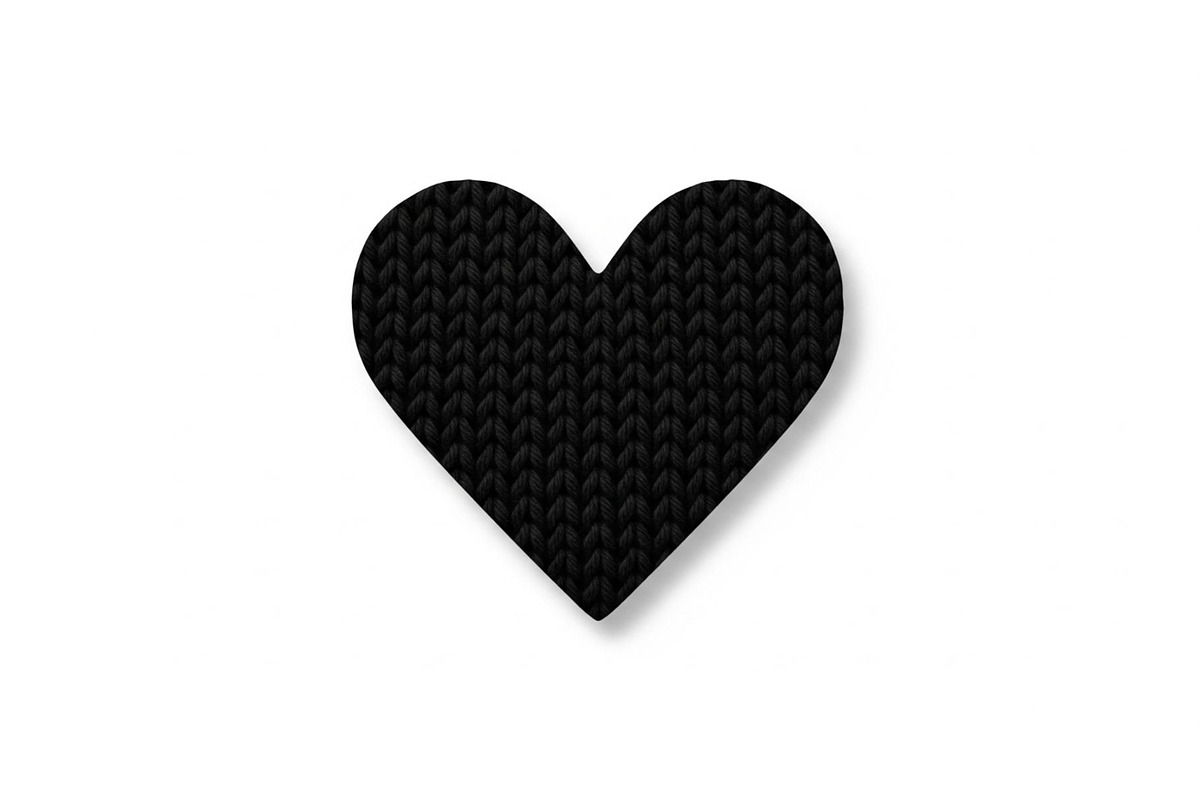 Knitted Heart Love Vector Bundle, an Illustration by Designs_River (Photo 4 of 53)