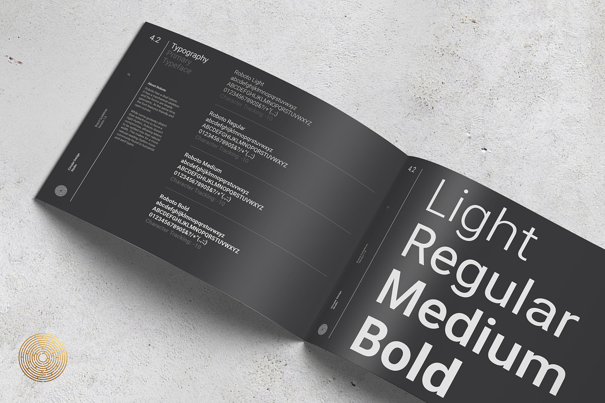 THE MINIMALIST / Brand Guidelines, a Brochure Template by Circular (Photo 9 of 11)