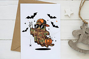Spooky Dude Camo Ghost Halloween PNG, an Illustration by Dream Creation (Thumbnail 2 of 5)