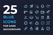 Space icons, an Outline Icon by Ruslan Babkin (Thumbnail 7 of 11)