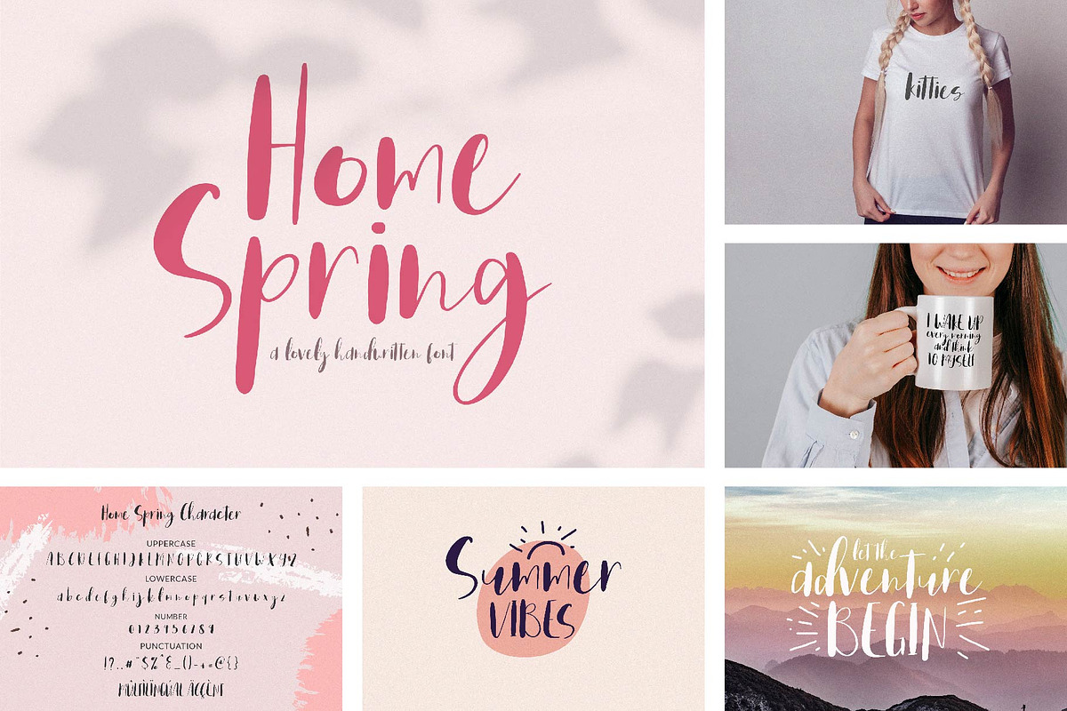 Handwritten Crafty Font BUNDLE, a Serif Font by BrandSemut (Photo 6 of 13)