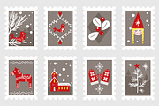Scandinavian Christmas illustrations, an Illustration by Little Bean (Thumbnail 2 of 6)