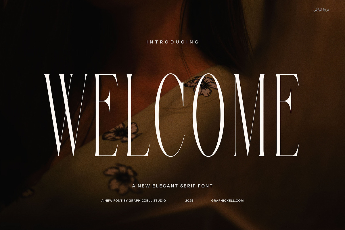 Welcome Elegant Serif Fonts, a Serif Font by Graphicxell (Photo 1 of 8)