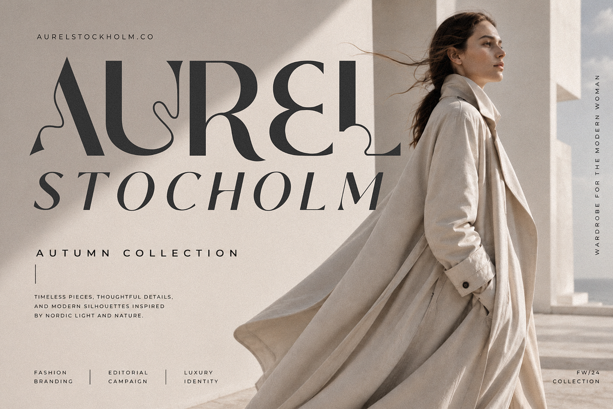Nordigh - Serif Display Font, a Serif Font by figuree studio (Photo 3 of 10)