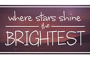 Where Stars Shine the Brightest, a Script Font by Brittney Murphy Design (Thumbnail 1 of 3)