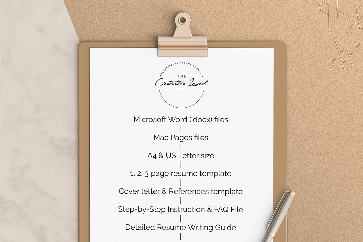 Resume/CV - The Bryan, a Resume Template by CreativeLandStudio (Photo 9 of 9)