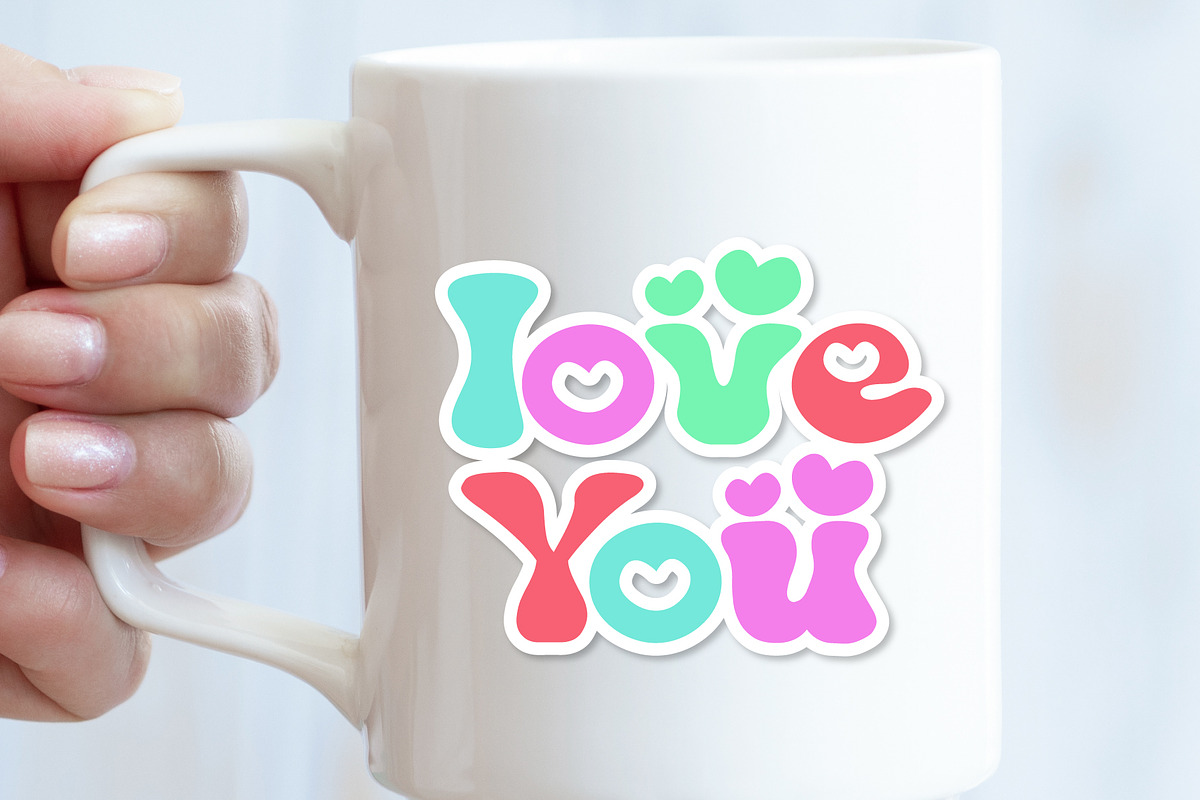 Bigger Heart Font, a Handwritten Font by KengGraphic (Photo 6 of 8)