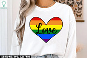 LGBTQ Pride SVG Bundle , Gay Pride, a Graphic by Designer302 (Thumbnail 13 of 26)