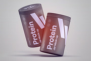 Protein Tall Jar Mock-up, a Packaging Mockup by zippypixelstudio (Thumbnail 12 of 12)