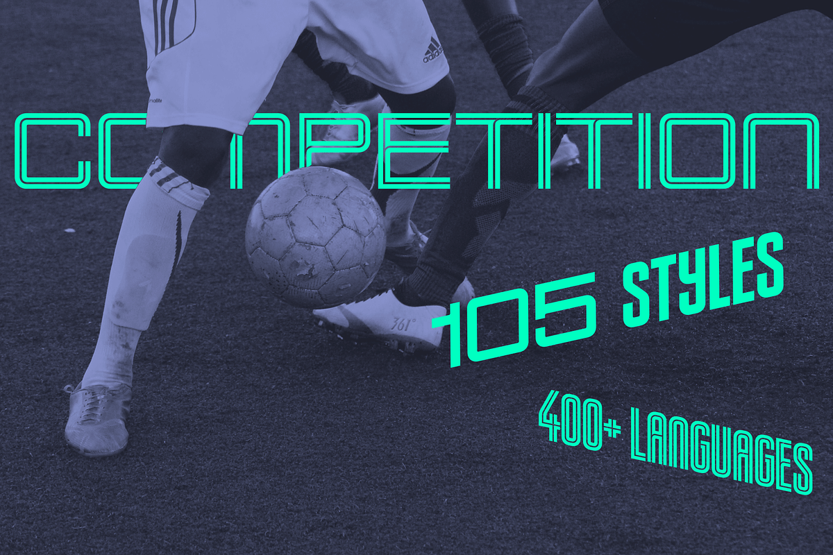 Competition Complete, a Sans Serif Font by Sportsfonts (Photo 1 of 9)