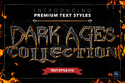 Dark Ages #2 - Text Styles, a Layer Style Add-On by Jonas Stensgaard (Thumbnail 14 of 28)