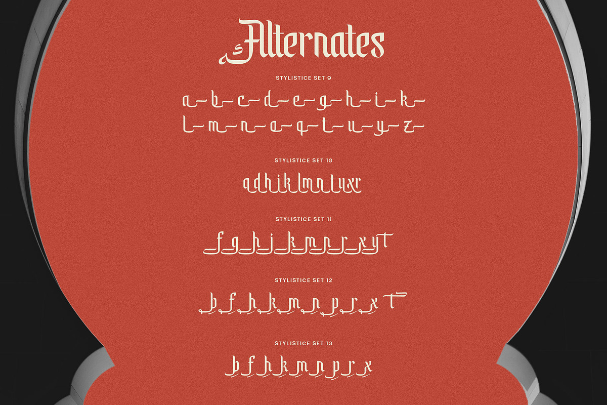 Mastolleh Ramadan Typeface, a Blackletter Font by alit design (Photo 7 of 17)