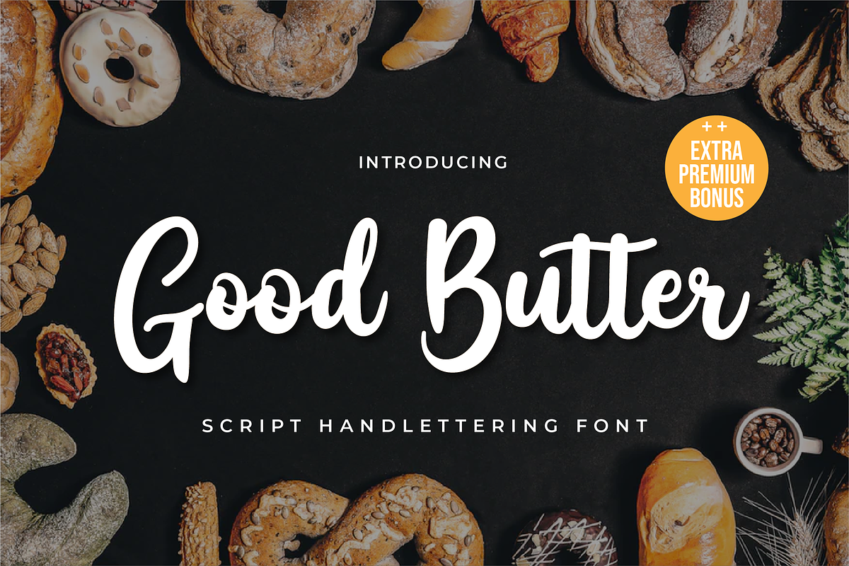 Good Butter, a Script Font by twinstd (Photo 1 of 10)