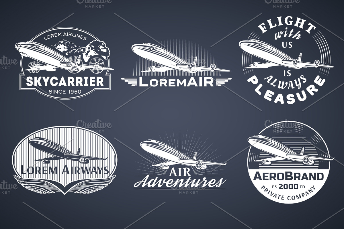 Air Labels, a Branding & Logo Template by daseugen (Photo 3 of 5)