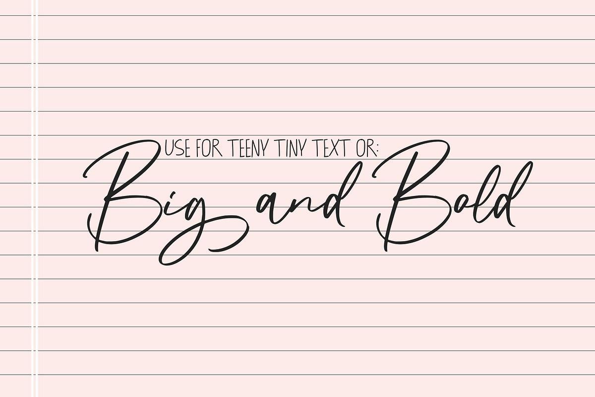 The Happy Journal Font Bundle, a Font by Lollipop Hand Drawn (Photo 6 of 8)