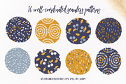 Cherry Orchard. Seamless Patterns, a Pattern Graphic by MagicForestory (Thumbnail 3 of 8)
