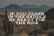 Carolina Cowgirl Slab, a Font by Callie Rian & Co. (Thumbnail 11 of 13)