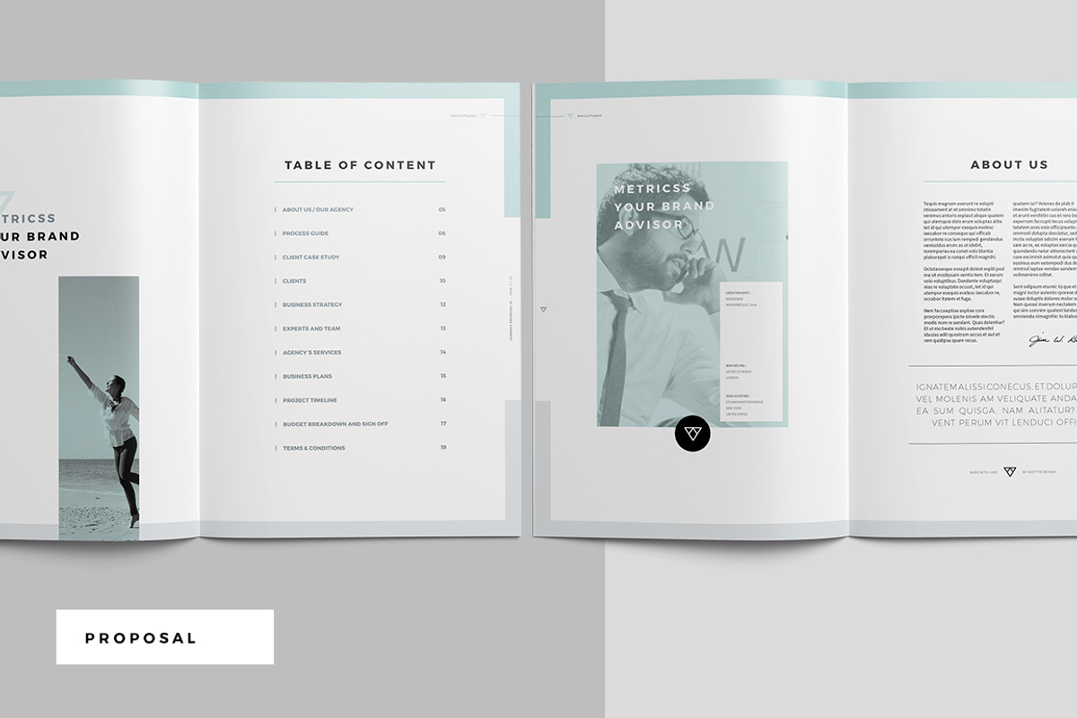Proposal Pitch Pack, a Brochure Template by Egotype (Photo 3 of 13)