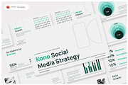 Kono SocialMedia Strategy PowerPoint, a Presentation Template by Premast (Thumbnail 1 of 4)