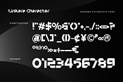 Linkara | Modern Futuristic Tech, a Symbol Font by Masyafi Studio (Thumbnail 2 of 8)