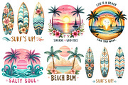 Retro Summer Vibes Sublimation, an Illustration by Designworld (Thumbnail 3 of 6)