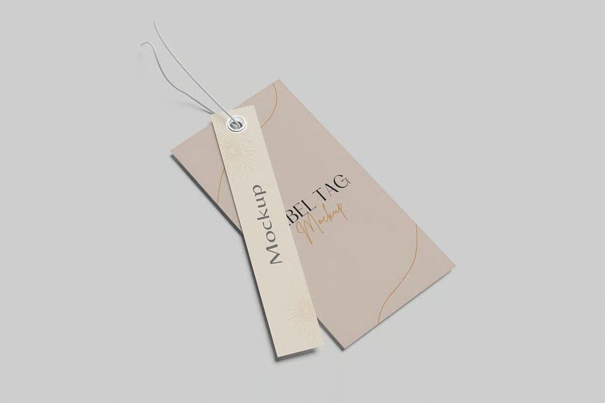 Label Tag Mockups, an Advertising Mockup by zpackcreative (Photo 3 of 6)