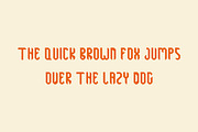 Bageka -Bold and Sharp font, a Sans Serif Font by 3ab2ou (Thumbnail 2 of 3)
