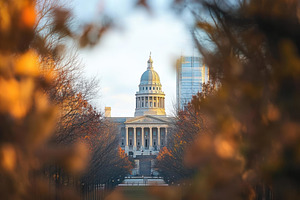 Beautiful view of a historic buildin, a Photo by Tanuart