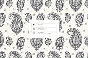 Vintage Block Prints Paisley & Motif, a Pattern Graphic by TSTUDIO (Thumbnail 4 of 10)
