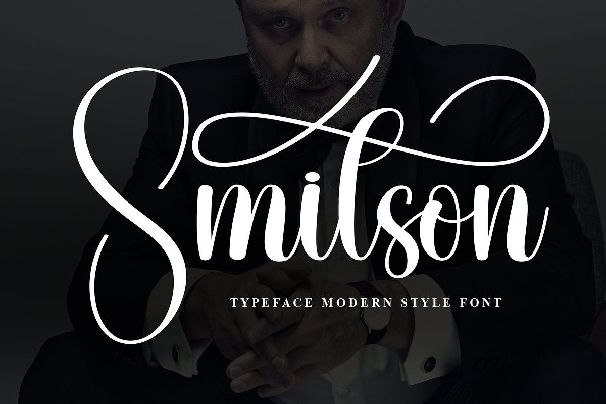 Smitson | Script Font, a Handwritten Font by Scratchones (Photo 1 of 9)