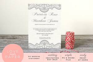 Wedding Invite Template I1004