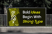 Groonex, a Sans Serif Font by Burntilldead (Thumbnail 4 of 10)
