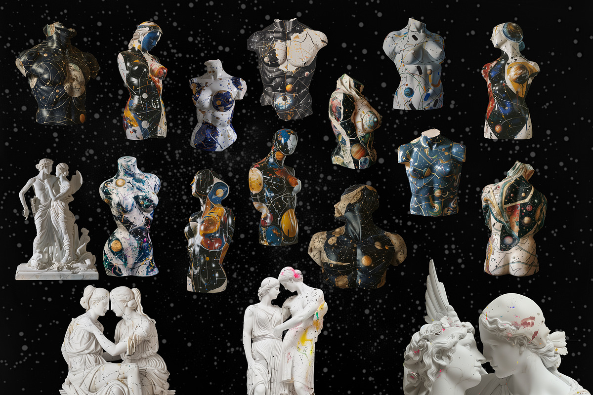 Galaxy collage creator, an Object Graphic by Chikovnaya (Photo 7 of 21)