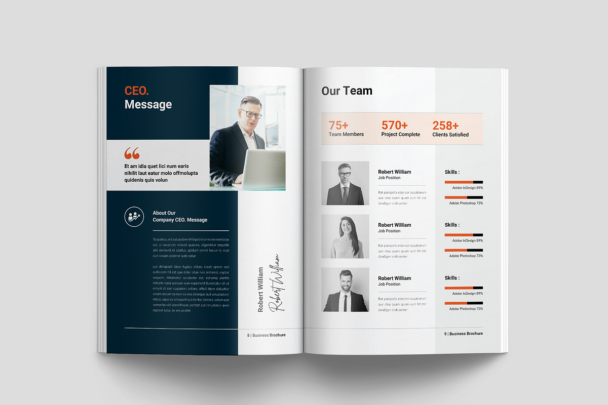 Business Brochure Template, a Brochure Template by NorthPeak (Photo 6 of 10)