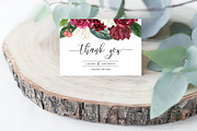 Thank You Card, an Invitation Template by ShineOnWedding (Thumbnail 4 of 11)