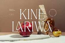 Kine Lariwa - Sophisticated Font