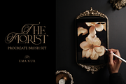 The Florist Procreate Brush Set, a Brushes & More by Ema Nur (Thumbnail 1 of 11)