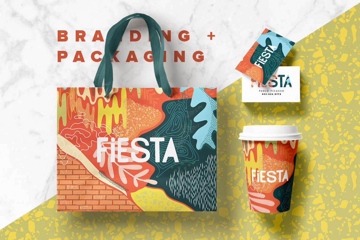 Collage Art Patterns, a Pattern Graphic by Anugraha Design (Photo 3 of 10)